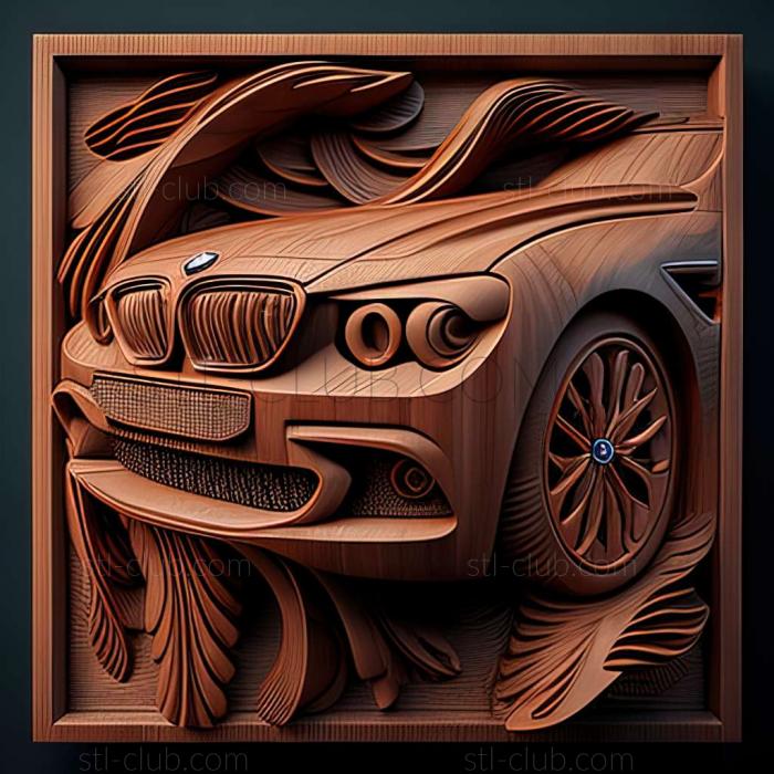 3D мадэль BMW E63 (STL)